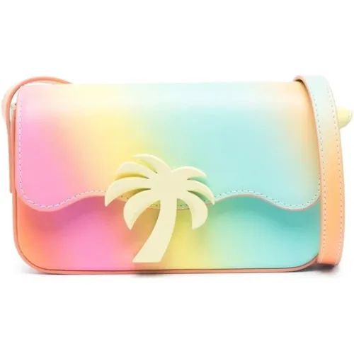 Rainbow Palm Beach Crossbody Bag , female, Sizes: ONE SIZE - Palm Angels - Modalova
