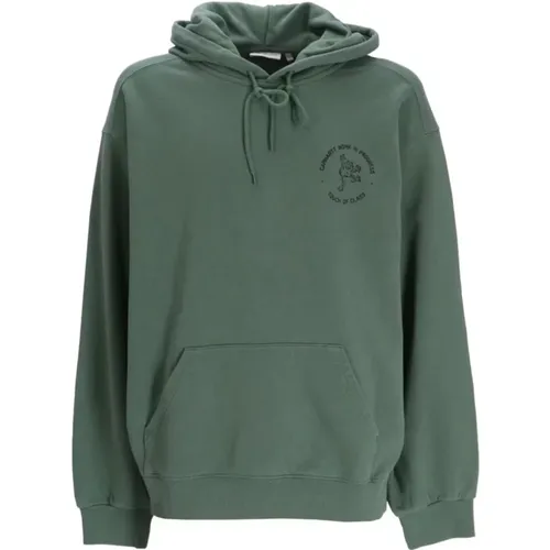 Grüner Hoodie mit Grafikdruck , Herren, Größe: L - Carhartt WIP - Modalova