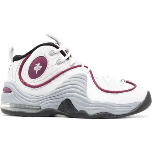 Weiß/Rosewood Air Penny II Sneakers , Damen, Größe: 38 1/2 EU - Nike - Modalova