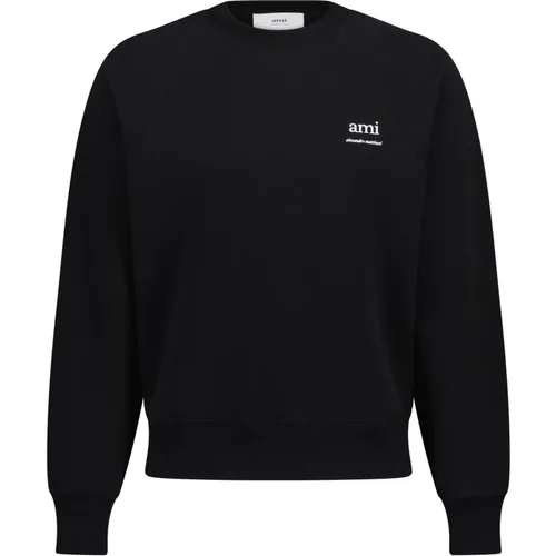 Logo Sweatshirt , female, Sizes: L, M, S, XL, 2XL - Ami Paris - Modalova