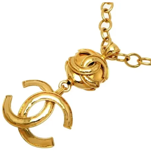 Pre-owned Metal chanel-jewelry , female, Sizes: ONE SIZE - Chanel Vintage - Modalova