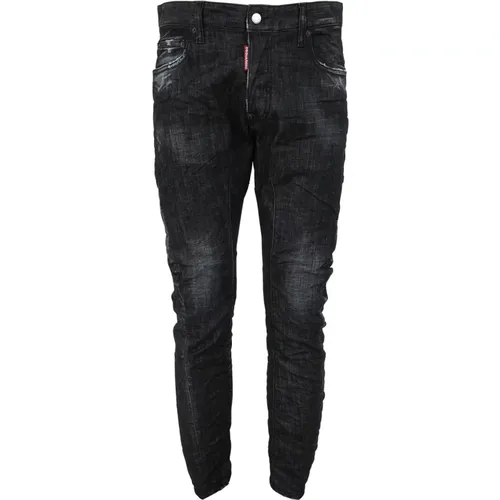 Tidy Biker Jean , male, Sizes: S, M, 2XL, L, XL - Dsquared2 - Modalova