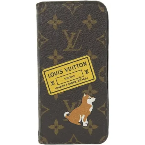 Pre-owned Canvas home-office , female, Sizes: ONE SIZE - Louis Vuitton Vintage - Modalova