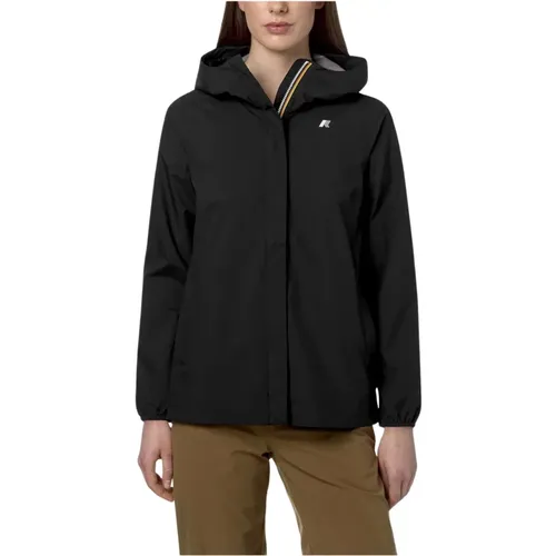 Marguerite Eco Stretch Dot Jacket , female, Sizes: M, XL, L - K-way - Modalova