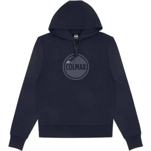 Herren Hoodie mit Logo , Herren, Größe: L - Colmar - Modalova