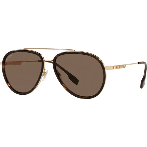 Oliver BE 3125 Sunglasses , male, Sizes: 59 MM - Burberry - Modalova