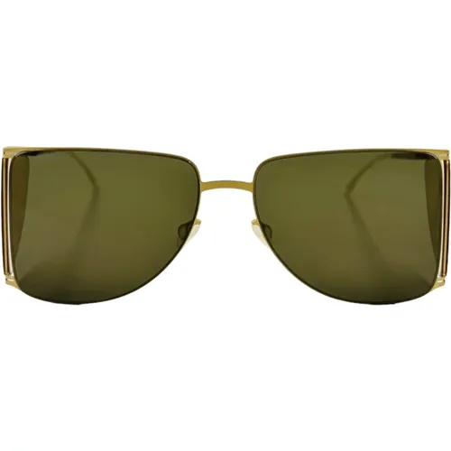 Helmut Lang Hl002 Aviator Sunglasses - Gold , unisex, Sizes: ONE SIZE - Mykita - Modalova