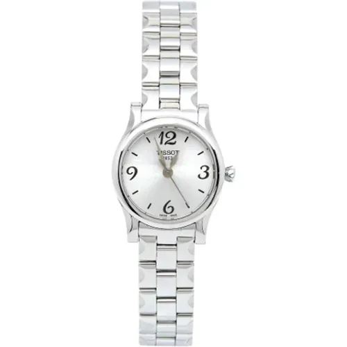 Pre-owned Stainless Steel watches , female, Sizes: ONE SIZE - Tissot Pre-Owned - Modalova