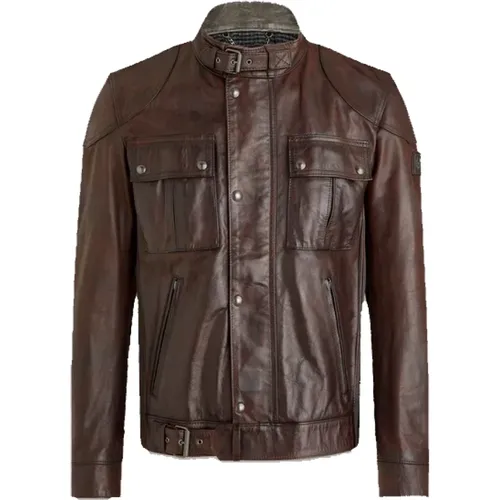 Legacy Hand Waxed Leather Jacket , male, Sizes: 2XL, XL, L - Belstaff - Modalova