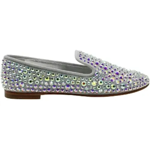 Pre-owned Suede espadrilles , female, Sizes: 2 UK - Giuseppe Zanotti Pre-owned - Modalova