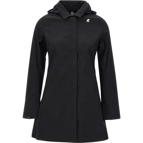 Stylische Regenjacke für Frauen , Damen, Größe: M - K-way - Modalova