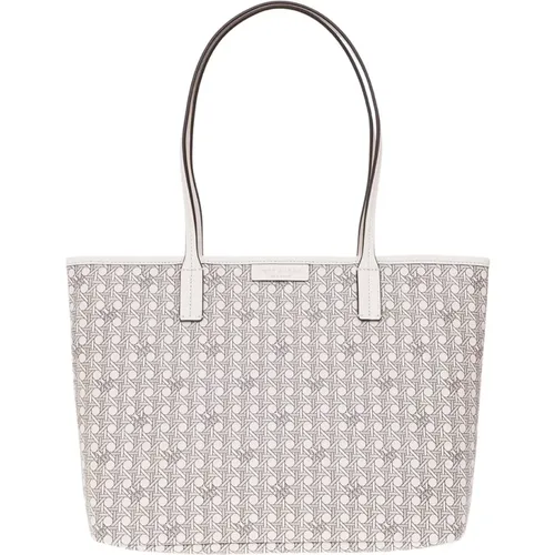 ‘Basketweave Small’ shopper bag , female, Sizes: ONE SIZE - TORY BURCH - Modalova