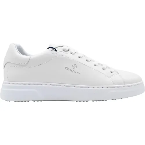 Weiße Leder Sneakers Joree , Herren, Größe: 44 EU - Gant - Modalova