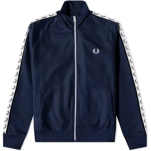 Retro Taped Track Jacket , male, Sizes: M, 2XL, 3XL, XL - Fred Perry - Modalova