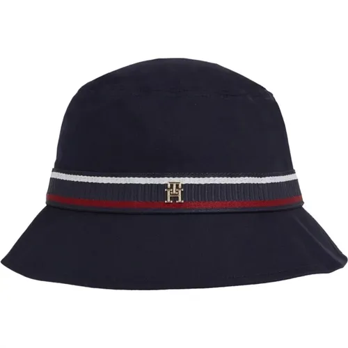 Feminine Bucket Hat , female, Sizes: ONE SIZE - Tommy Hilfiger - Modalova