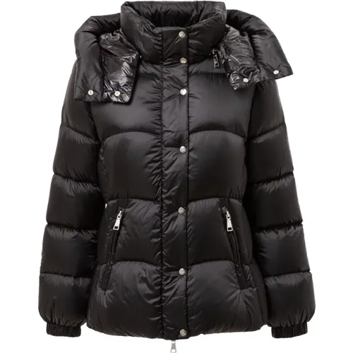 Steppjacke mit abnehmbarer Kapuze , Damen, Größe: M - add - Modalova