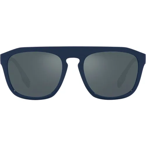 Trendy Sunglasses with Iconic Logo , unisex, Sizes: 56 MM - Burberry - Modalova