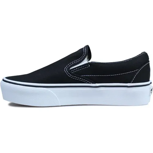 Klische Slip On Schuhe , Damen, Größe: 40 1/2 EU - Vans - Modalova