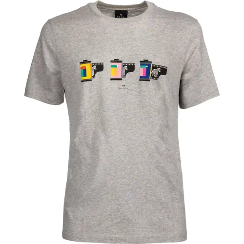 Men's Regular Fit T-Shirt , male, Sizes: S, XL, L - PS By Paul Smith - Modalova