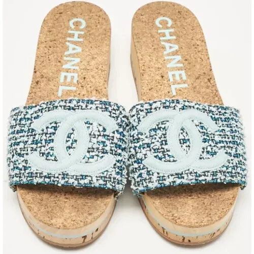 Pre-owned Fabric flats , female, Sizes: 8 UK - Chanel Vintage - Modalova