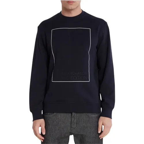 Sweatshirts , male, Sizes: XL, M, L - Armani Exchange - Modalova