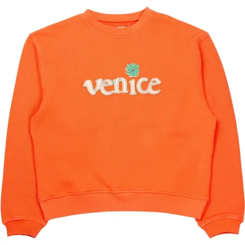 Venice Crewneck Sweatshirt , male, Sizes: M, S, L, XL - ERL - Modalova