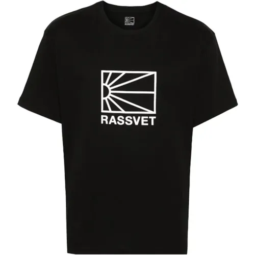 Big Logo T-shirt in , male, Sizes: L, M - Rassvet - Modalova