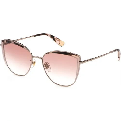 Stylish Sunglasses Sfu598V , female, Sizes: 55 MM - Furla - Modalova