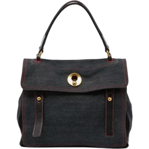 Pre-owned Denim handbags , female, Sizes: ONE SIZE - Yves Saint Laurent Vintage - Modalova