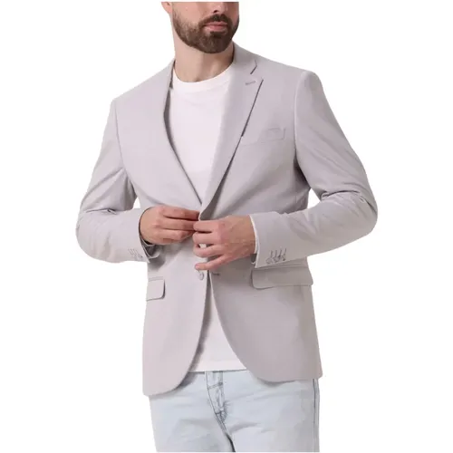 Stylischer Jersey-Blazer , Herren, Größe: L - Matinique - Modalova