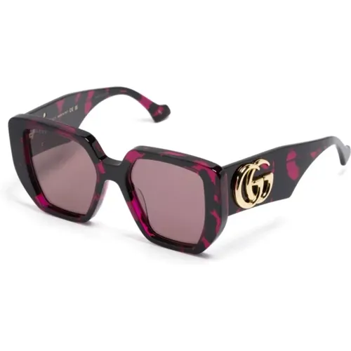 Gg0956S 008 Sunglasses , female, Sizes: 54 MM - Gucci - Modalova