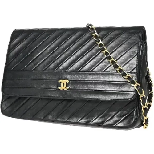 Pre-owned Leather chanel-bags , female, Sizes: ONE SIZE - Chanel Vintage - Modalova