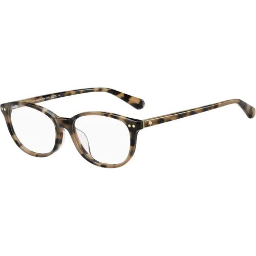 Dark Havana Eyewear Frames Evangeline/F , female, Sizes: 53 MM - Kate Spade - Modalova