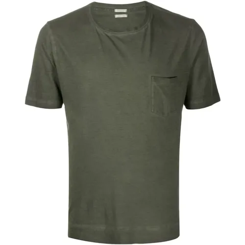 Stylish T-Shirt for Modern Man , male, Sizes: M - Massimo Alba - Modalova