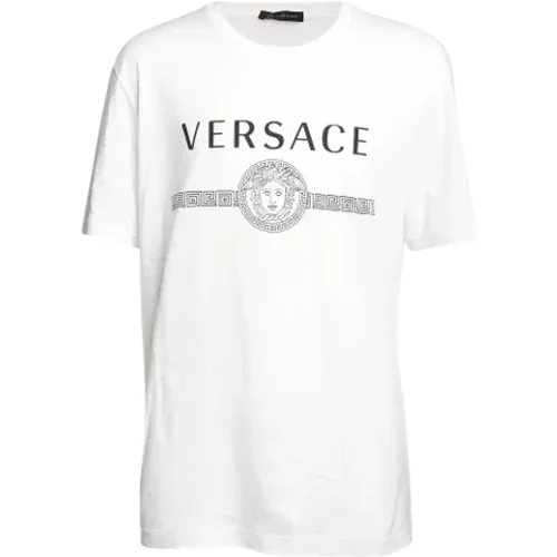 Pre-owned Cotton tops , male, Sizes: XS - Versace Pre-owned - Modalova