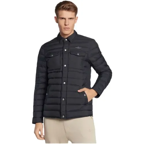 Padded Down Jacket , male, Sizes: 3XL, L, M, 2XL - aeronautica militare - Modalova