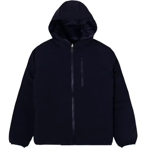 Herren Blau Schwarze Ezra Jacke,Herren Schwarze Ezra Jacke - Save The Duck - Modalova