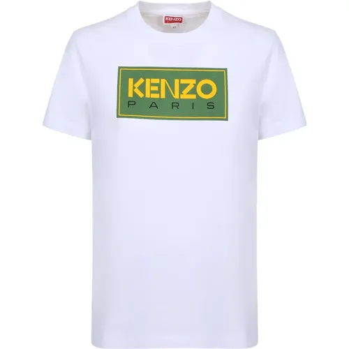 T-Shirt mit auffälligem Logo-Print , Damen, Größe: XS - Kenzo - Modalova