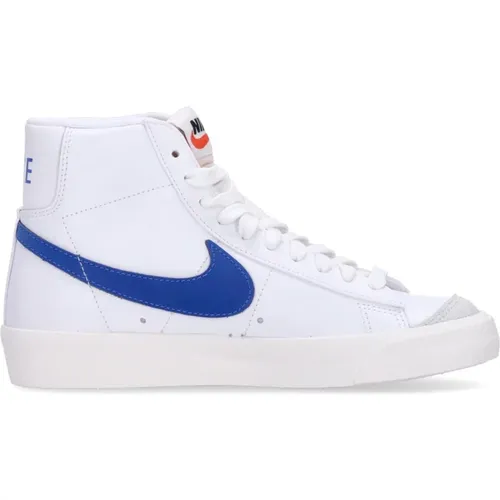 Weiß Mid 77 Sneaker Blazer Stil , Herren, Größe: 37 1/2 EU - Nike - Modalova