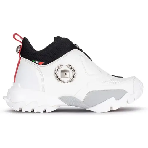 Pista Bianco Sneaker , male, Sizes: 11 UK, 10 UK, 8 UK, 12 UK, 9 UK - Borgo - Modalova