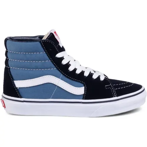 Sk8-Hi Sneakers Unisex Fabric Suede , male, Sizes: 9 UK, 4 UK, 5 UK, 6 UK, 11 UK, 12 UK, 8 1/2 UK, 10 UK, 8 UK, 7 UK - Vans - Modalova