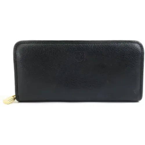 Pre-owned Leather wallets , female, Sizes: ONE SIZE - Loewe Pre-owned - Modalova