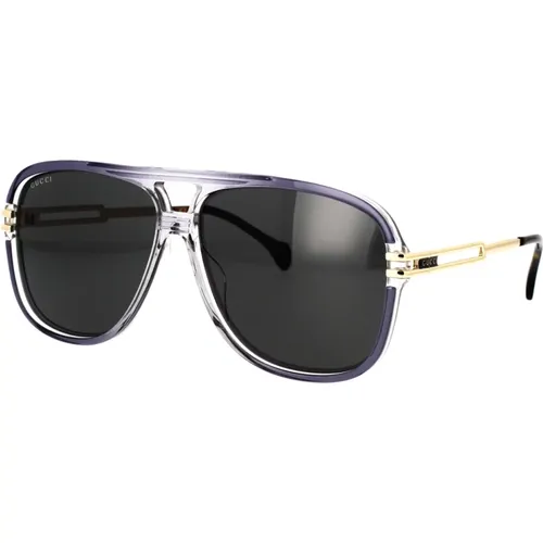 Sunglasses Gg1105S 001 , male, Sizes: 63 MM - Gucci - Modalova