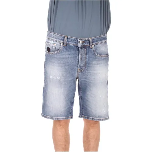 Denim Shorts für Herren , Herren, Größe: W33 - John Richmond - Modalova