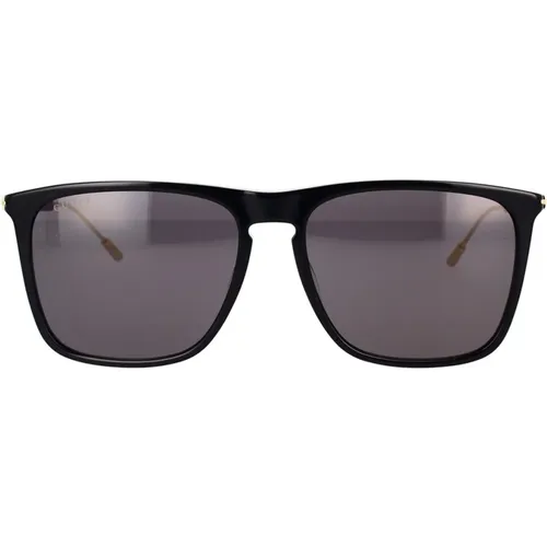 Retro Rectangular Sunglasses , male, Sizes: 58 MM - Gucci - Modalova