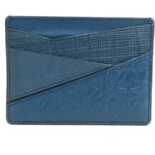 Pre-owned Leather wallets , female, Sizes: ONE SIZE - Loewe Pre-owned - Modalova