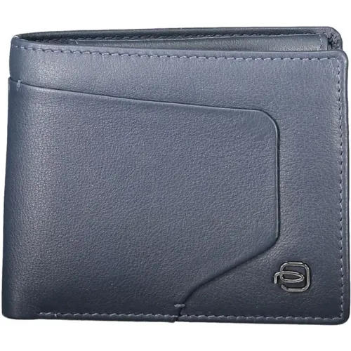 Leather Wallet , male, Sizes: ONE SIZE - Piquadro - Modalova