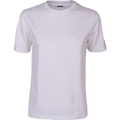 Women's Cotton Grifoni T-shirt , female, Sizes: S, XS - Mauro Grifoni - Modalova