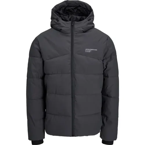 Jack Jones Jacke Flow Steppjacke mit Reißverschlusstaschen , Herren, Größe: XL - jack & jones - Modalova