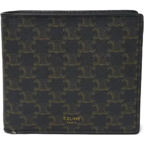 Pre-owned Canvas wallets , male, Sizes: ONE SIZE - Celine Vintage - Modalova